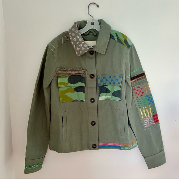 NWT Boden Islington Camo Jacket Size 0 XS - Picture 3 of 15